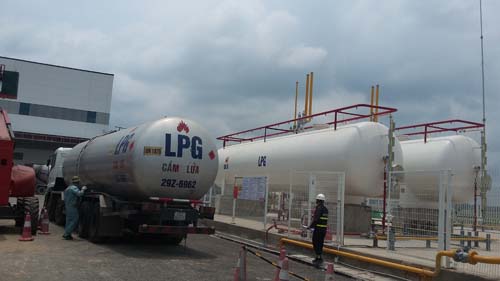 Lắp trạm LPG 60 tấn